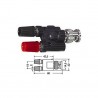 BNC plug adaptor 2 sockets D4
