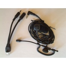 Headset adapter all in one Yaesu FT-817 & more