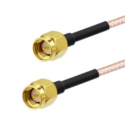 SMA Male SMA male cable RG316 15cm 6"